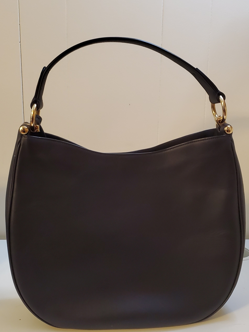 Coach Large Navy Nomad Hobo - Picture 4 of 13